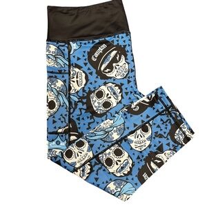 CVG Constantly Varied Gear Rap Legends Blue Capri Leggings